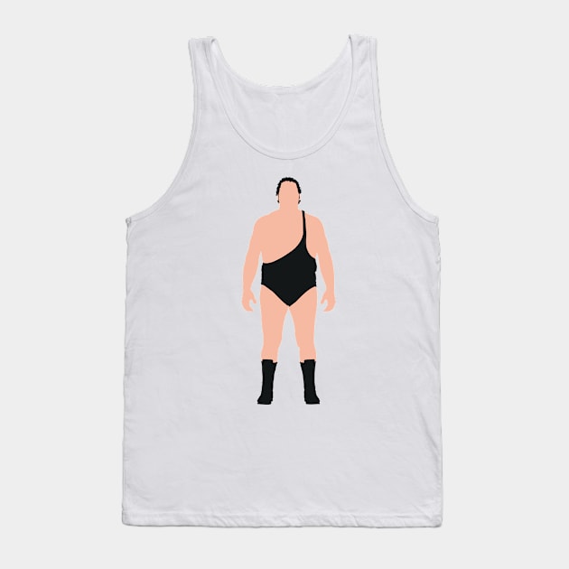 Andre the Giant Tank Top by FutureSpaceDesigns